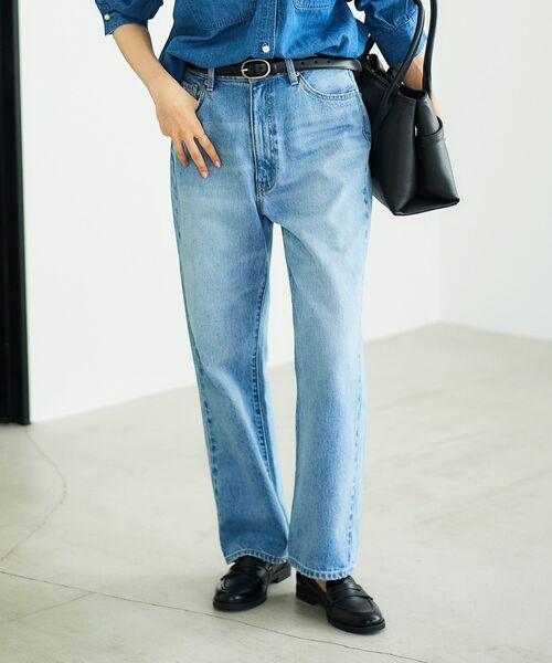 le.coeur blanc♡オーセンティックストレートデニム le.coeur blanc｜オーセンティックストレートデニム | Rakuten