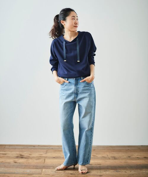 le.coeur blanc♡オーセンティックストレートデニム le.coeur blanc｜オーセンティックストレートデニム | Rakuten