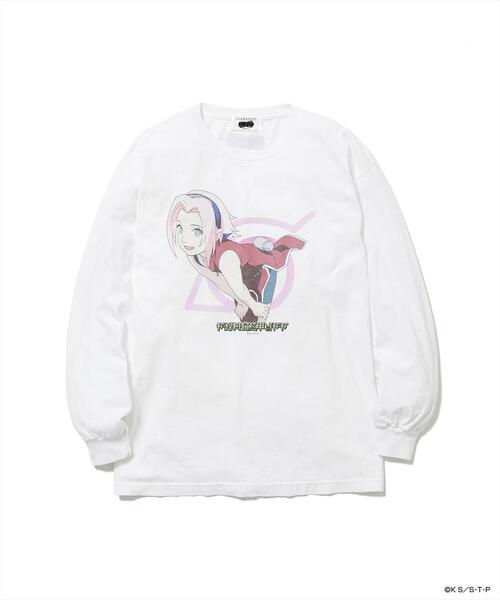 F-LAGSTUF-F（フラグスタフ） tシャツ NARUTO x F-LAGSTUF-F/ナルト