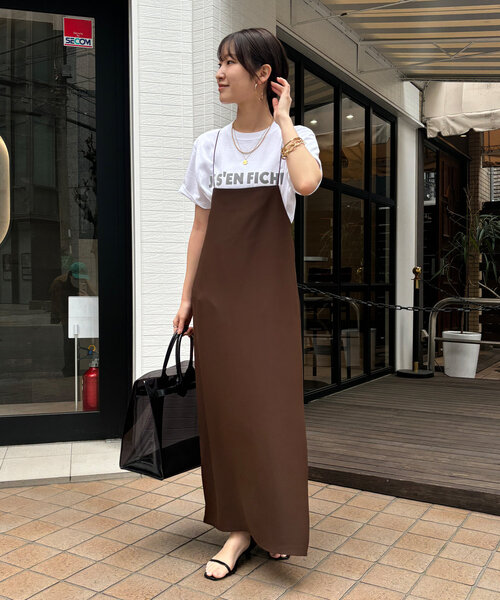 秋冬物☆And Cherim☆ワンピース☆クロストップス セット and Cherim クロストップス セット ニット ワンピース 千葉由佳