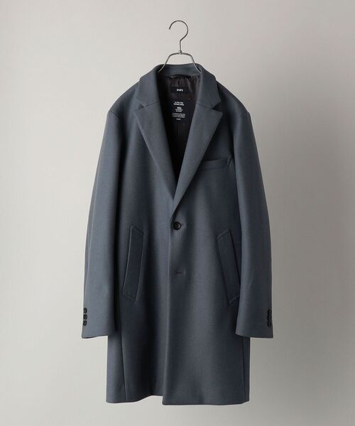 新品未使用　シップス　チェスターコート SHIPS（シップス） チェスターコート - ブラック メンズ : ZOZOTOWN