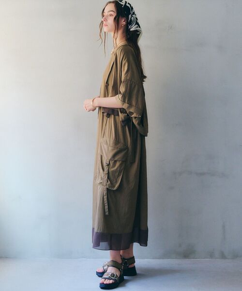 Editt by YECCA VECCA ワンピース 「接触冷感」カーゴキャミ Editt by YECCA VECCA ワンピース 「接触冷感」カーゴキャミ
