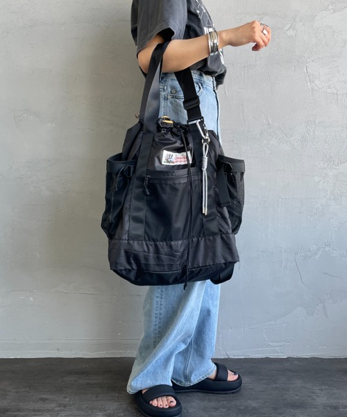 【美品】CARIBOU MOUNTAINEERING 別注 バックパック 黒 カリブー デイバック リュック 「WEB限定追加10」別注「CARIBOU