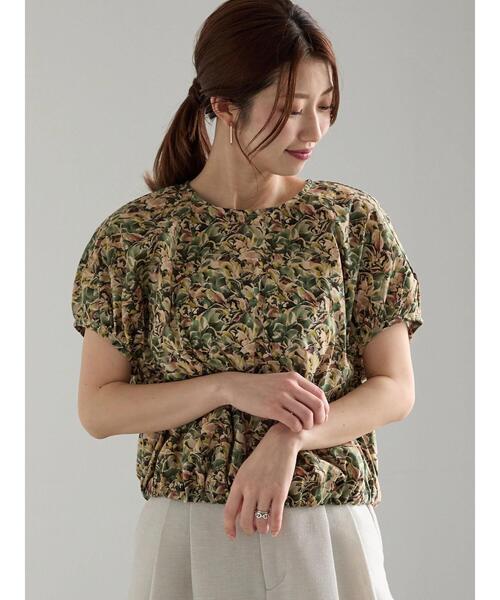 ブラウス シャツ 「LIBERTY」パフスリーブブラウス「2025summer catalog item」 レディース