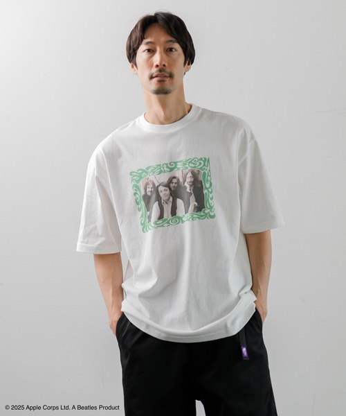 tシャツ 「MEN ， WOMEN」CAPSULE-T The Beatles  Photo stand Tee レディース メンズ