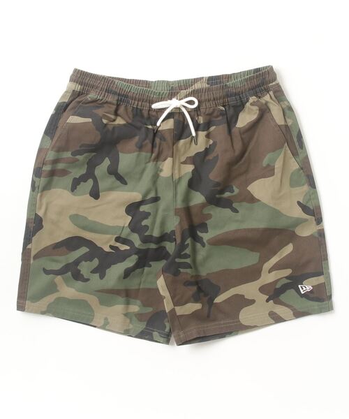 NEW ERA カモフラージュ柄 ショートパンツ　新品未使用 NEW ERA（ニューエラ） パンツ WOVEN SHORT PANTS CAMO メンズ