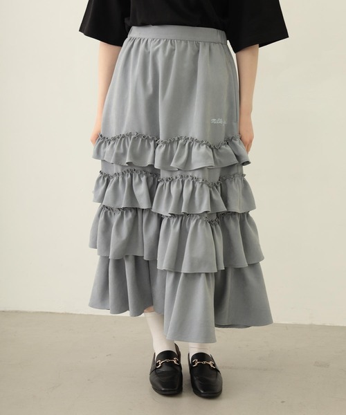 MILKFED.（ミルクフェド） スカート SOLID DIRNDL SKIRT : ZOZOTOWN