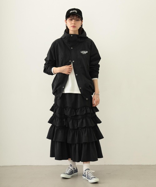 MILKFED.（ミルクフェド） スカート SOLID DIRNDL SKIRT : ZOZOTOWN
