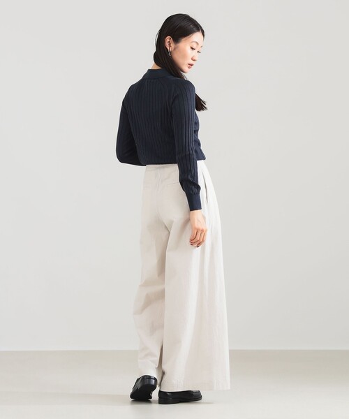 SLOANE ニット セーター 「別注」SLOANE / シルク 襟付き プルオーバー