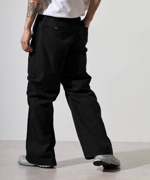 ボトムス 1223 NERDY パンツ ニーシャーリングウーブンパンツ メンズ レディース