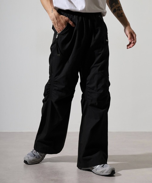 NERDY パンツ ニーシャーリングウーブンパンツ メンズ レディース