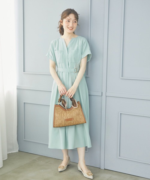 12twelve agenda フォーマルドレス　3点セット　ワンピース　パンツ ストライプレースセットドレスワンピース - 12Twelve Agenda