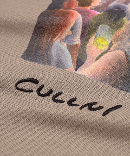 CULLNI × LITTLE FUNNY FACE Tシャツ サイズ1 CULLNI tシャツ × LITTLE FUNNY FACE 「 Hat On I 」Logo
