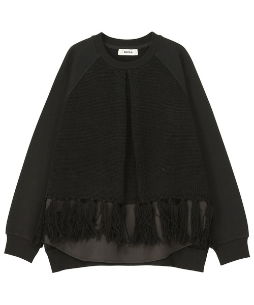 ZUCCa（ズッカ） スウェットカットソー M size ブラック レディース