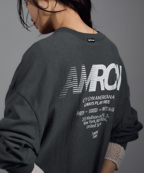 新品☆【AMERICANA/アメリカーナ】 Graphic T-shirt AMERICANA tシャツ 「Americana（アメリカーナ