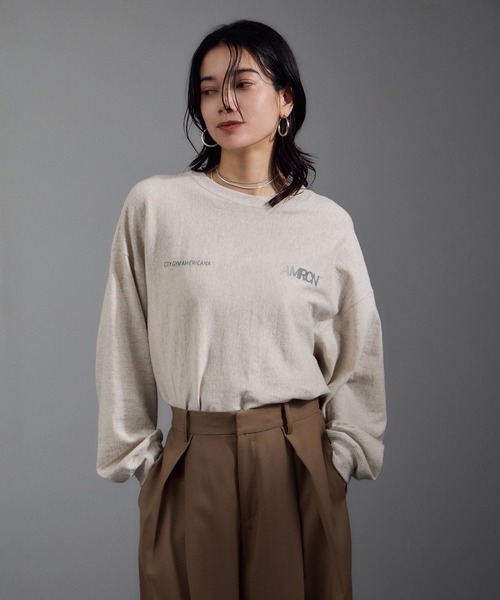 Free&Easy Americana アメリカーナ 長袖 Tシャツ 送関込 AMERICANA tシャツ 「Americana（アメリカーナ