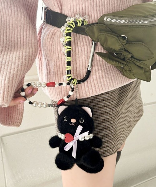 Casselini チャーム 「Casselini」アニマル カラビナ バッグチャーム