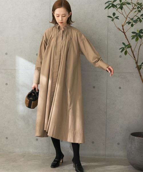 URBAN RESEARCH ROSSO WOMEN」 長袖ワンピース FREE ピンク系