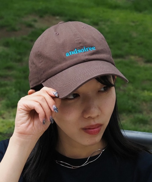 キャップ 帽子 「＆soiree」刺繍ロゴキャップ レディース メンズ | ＆soiree | 04