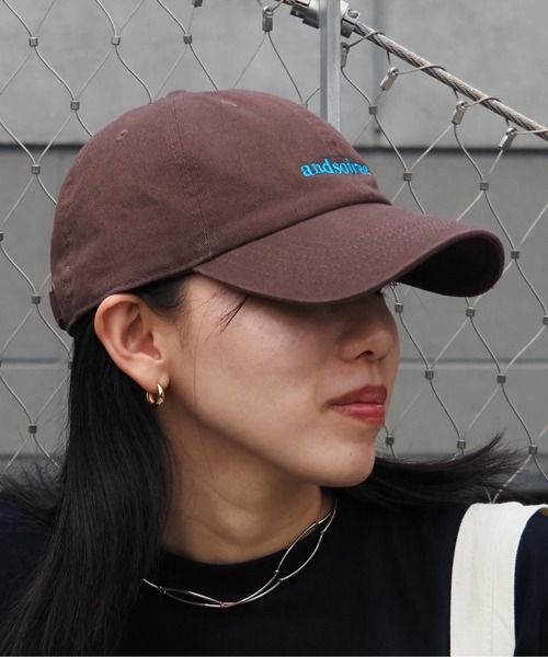 キャップ 帽子 「＆soiree」刺繍ロゴキャップ レディース メンズ | ＆soiree | 06