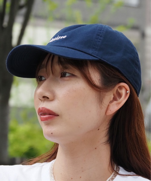 キャップ 帽子 「＆soiree」刺繍ロゴキャップ レディース メンズ | ＆soiree | 08