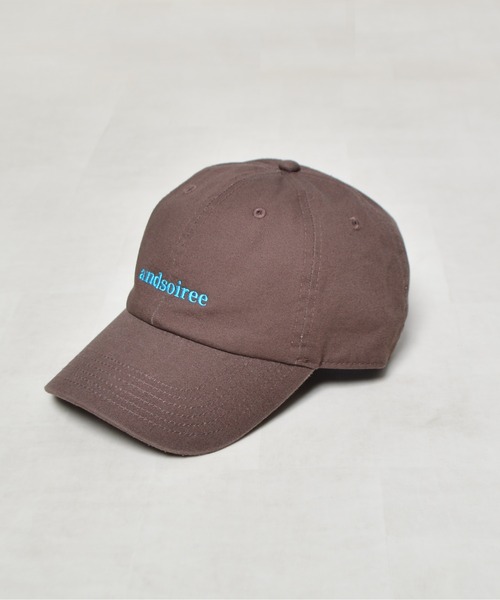 キャップ 帽子 「＆soiree」刺繍ロゴキャップ レディース メンズ | ＆soiree | 21