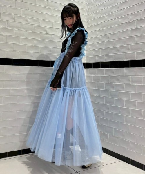 キャンディストリッパー ハーネスチュールベスト Candy Stripper（キャンディーストリッパー） SATIN RIBBON ハーネス