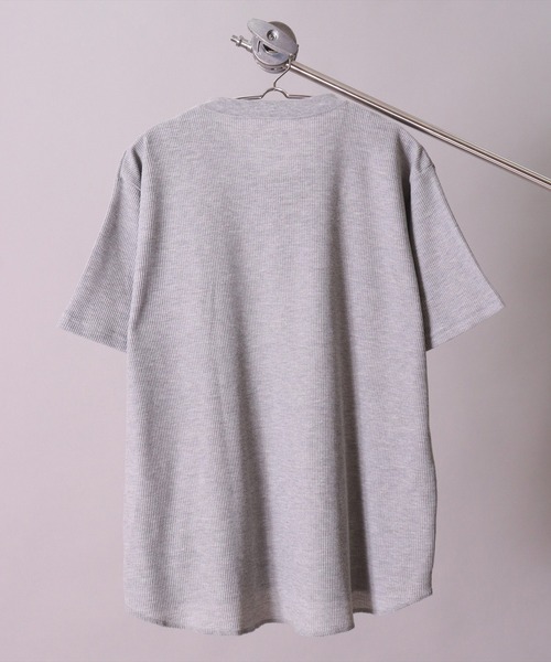 「FRUIT OF THE LOOM」 半袖Tシャツ L 杢グレー メンズ
