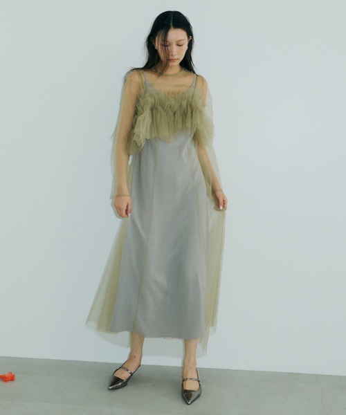 ANDRESD ドレス マルチウェイボリュームチュールドレス / multiway