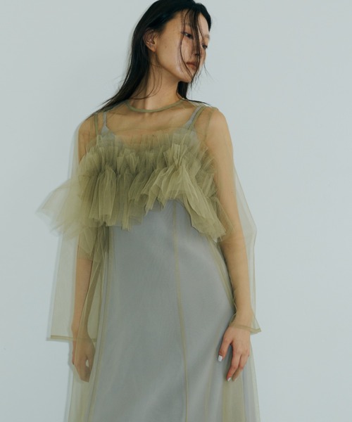 ANDRESD ドレス マルチウェイボリュームチュールドレス / multiway