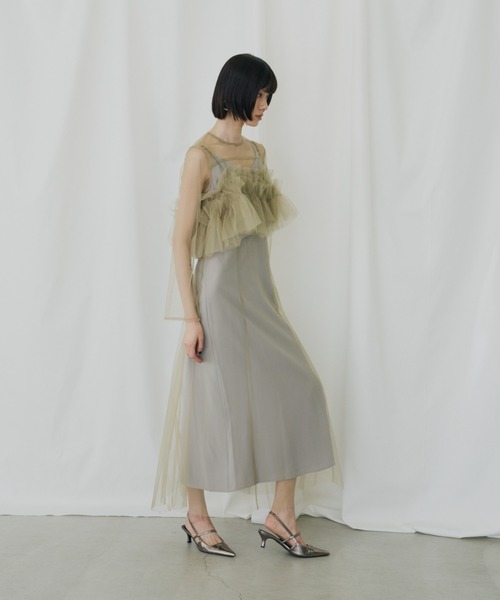 ANDRESD ドレス マルチウェイボリュームチュールドレス / multiway