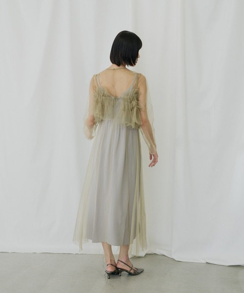 ANDRESD ドレス マルチウェイボリュームチュールドレス / multiway