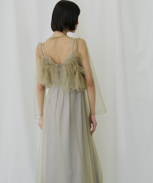 ANDRESD ドレス マルチウェイボリュームチュールドレス / multiway