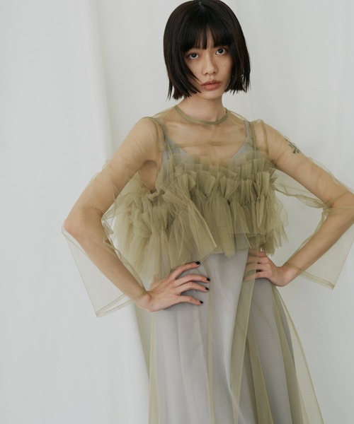 ANDRESD ドレス マルチウェイボリュームチュールドレス / multiway