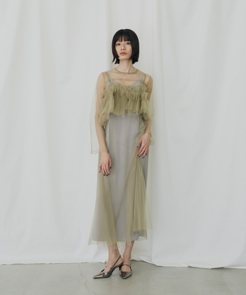 ANDRESD ドレス マルチウェイボリュームチュールドレス / multiway