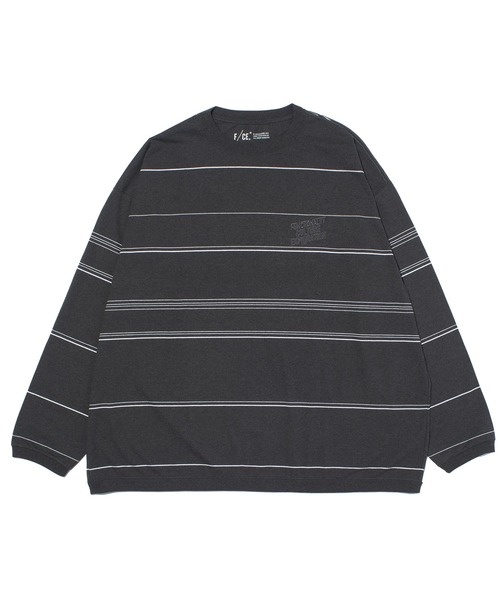F/CE.（エフシーイー） tシャツ F/CE. RE LOGO LONG SLEEVE BORDER T