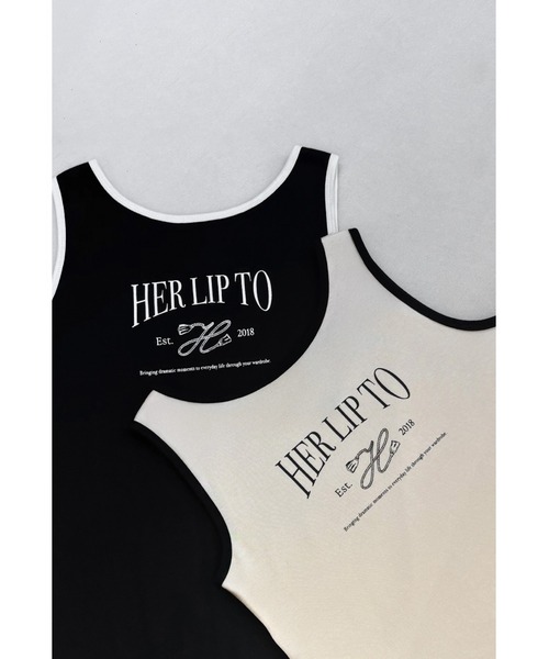 Her lip to ワンピース Logo Long Dress : ZOZOTOWN Yahoo!店