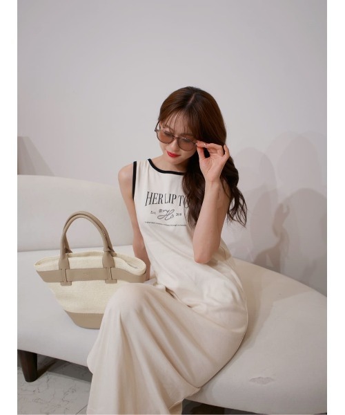 Her lip to ワンピース Logo Long Dress : ZOZOTOWN Yahoo!店