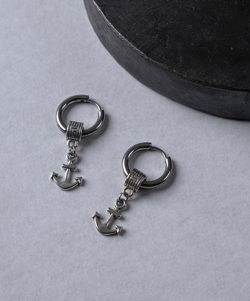 ピアス 「91-1」ステンレス 両耳用 2点セット メンズ レディース