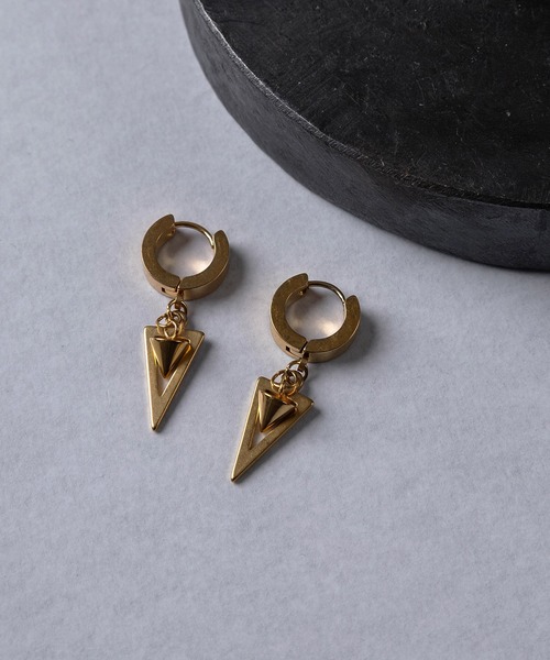 ピアス 「91-1」ステンレス 両耳用 2点セット メンズ レディース