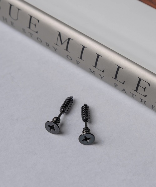 ピアス 「91-1」ステンレス 両耳用 2点セット メンズ レディース