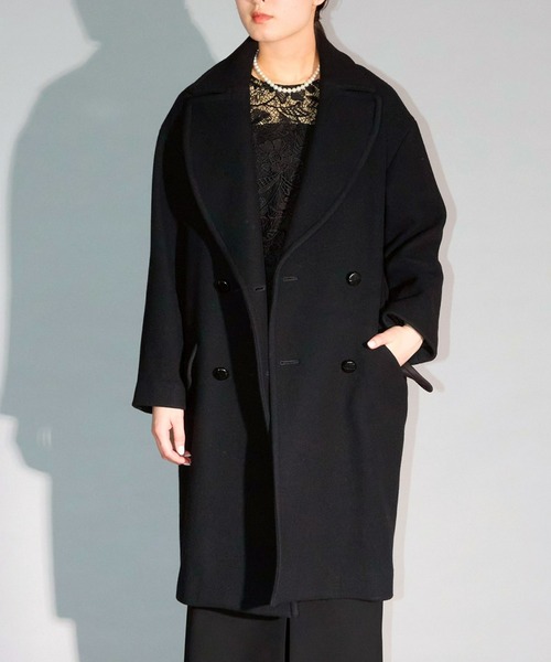 Ranerrh（ラネリ） コート チェスターコート ビッグカラーコート「喪服