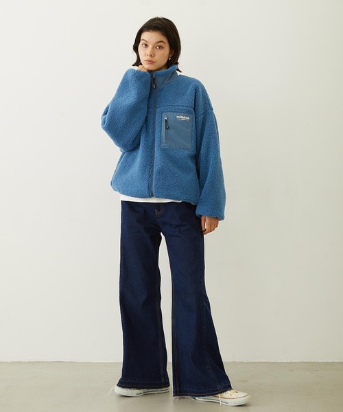 MILKFED.（ミルクフェド） ブルゾン アウター LOGO BOA JACKET 