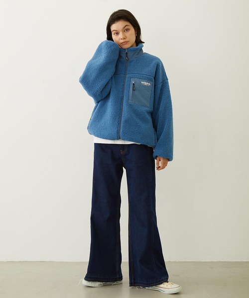 MILKFED.（ミルクフェド） ブルゾン アウター LOGO BOA JACKET 