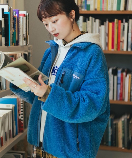 MILKFED.（ミルクフェド） ブルゾン アウター LOGO BOA JACKET
