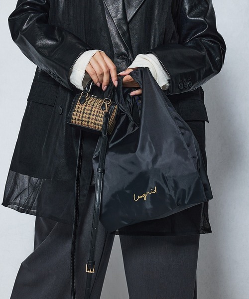 Ungrid（アングリッド） ボストンバッグ マイクロミニ チャーム