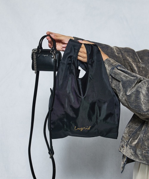 Ungrid（アングリッド） ボストンバッグ マイクロミニ チャーム