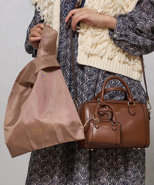 Ungrid（アングリッド） ボストンバッグ マイクロミニ チャーム