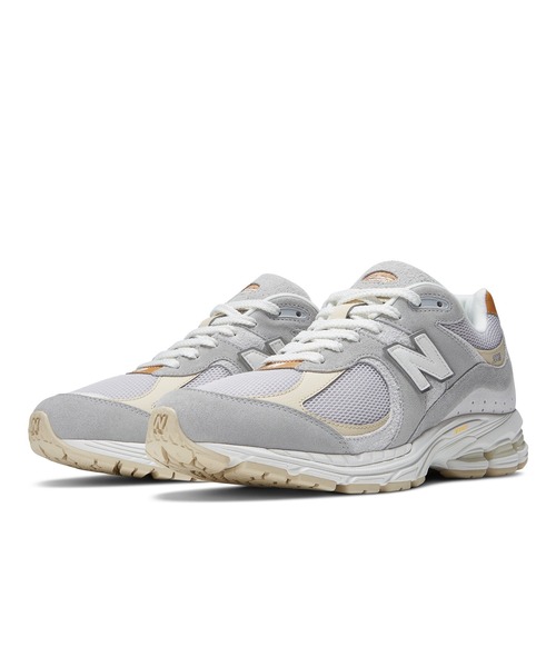 「New Balance」 ローカットスニーカー 24.5cm グレー レディース