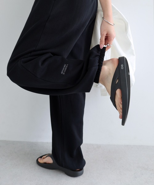 ANME スウェットパンツ ジャージ ワンポイントロゴ刺繍スウェット